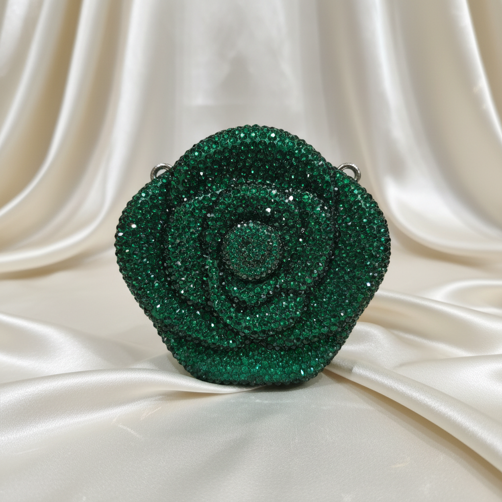 Rosina Clutch (Emerald)