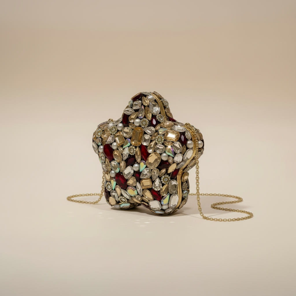 NoorèStar MiniClutch (Maroon)