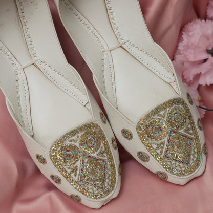 Saba Loafer (Pearl White)