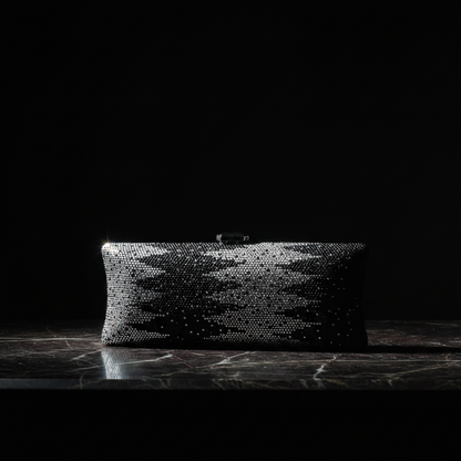 Crystallo Clutch (Black)