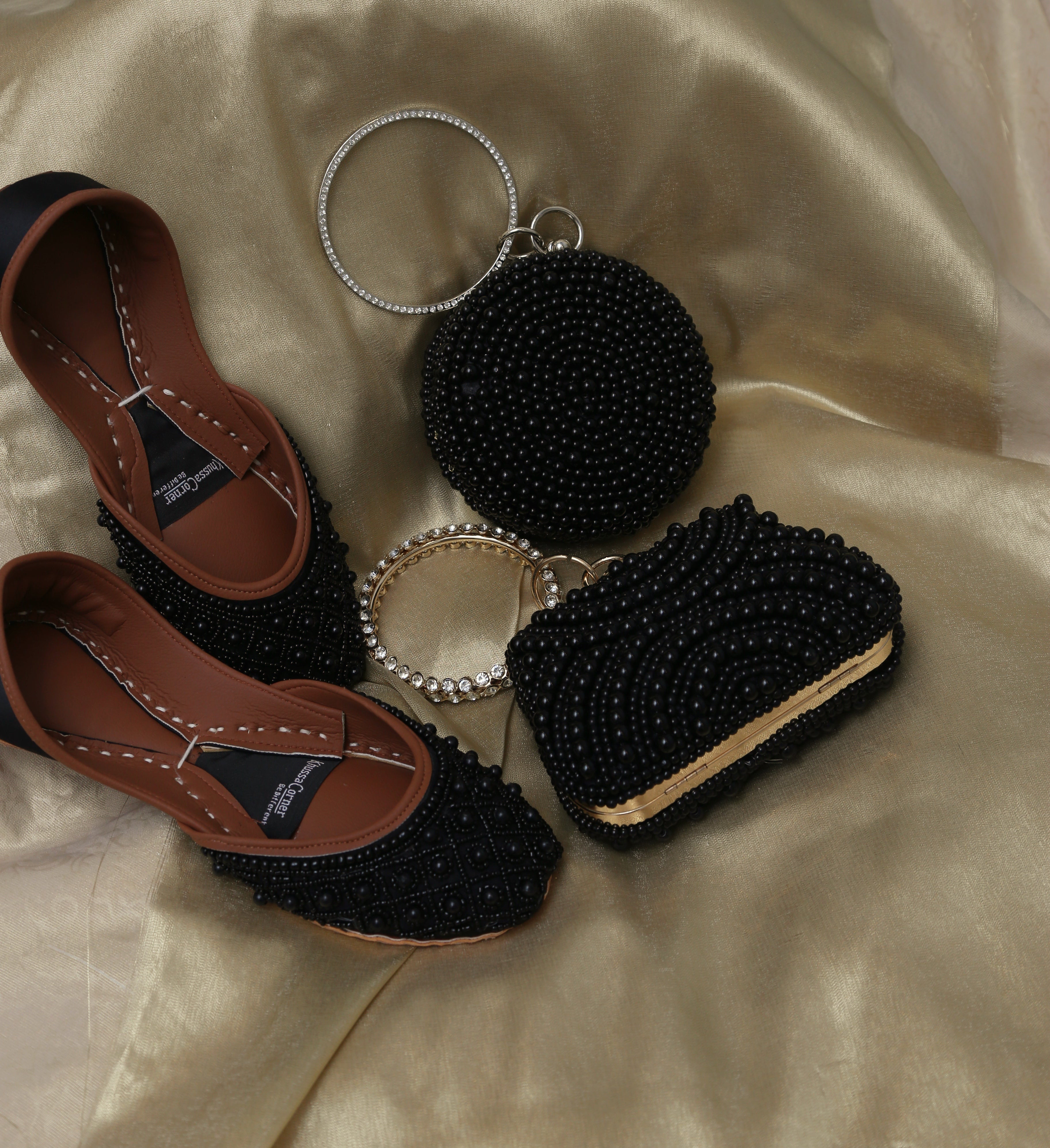 Black Pearl RingClutch Set