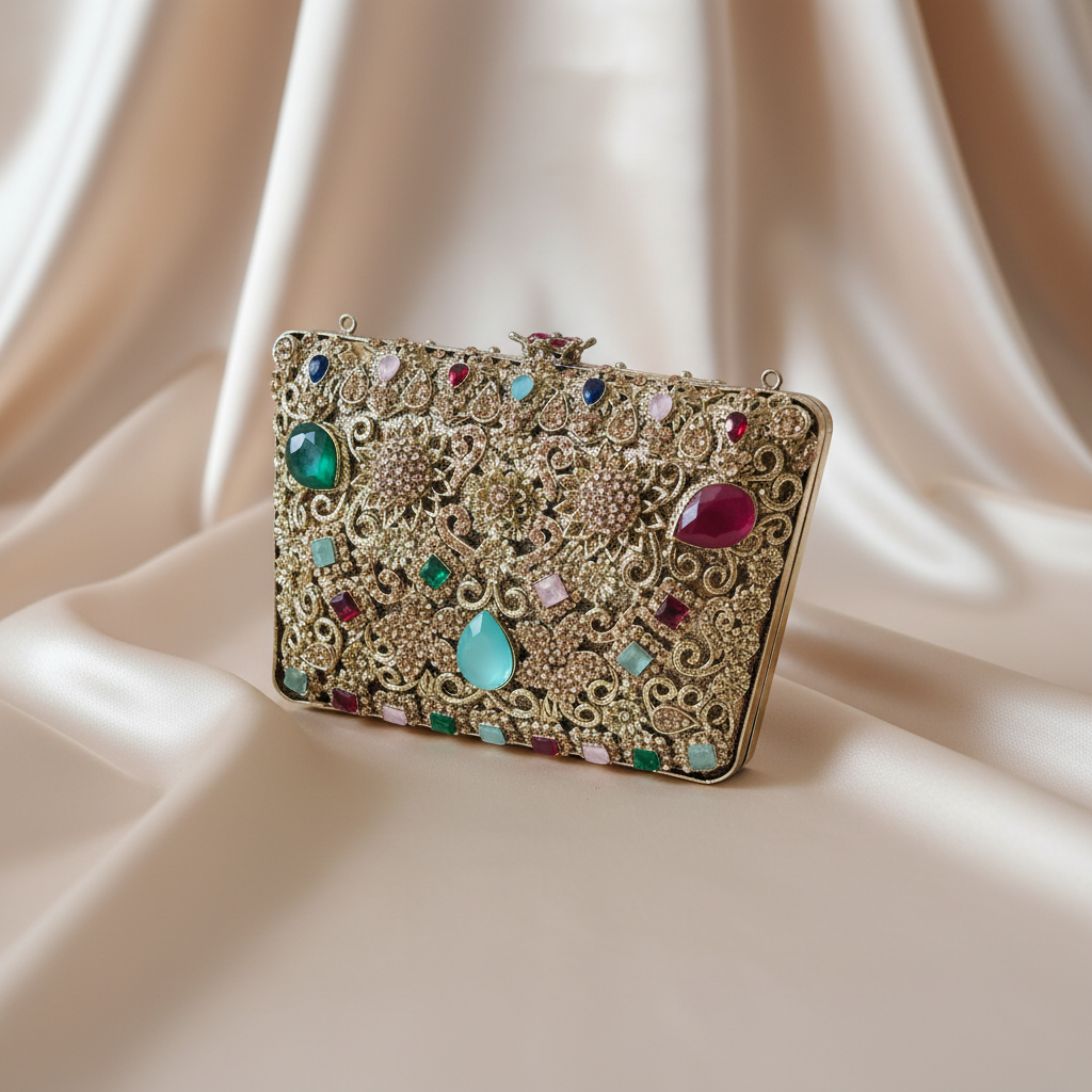 Manjoos Turkish Clutch B(Multi)
