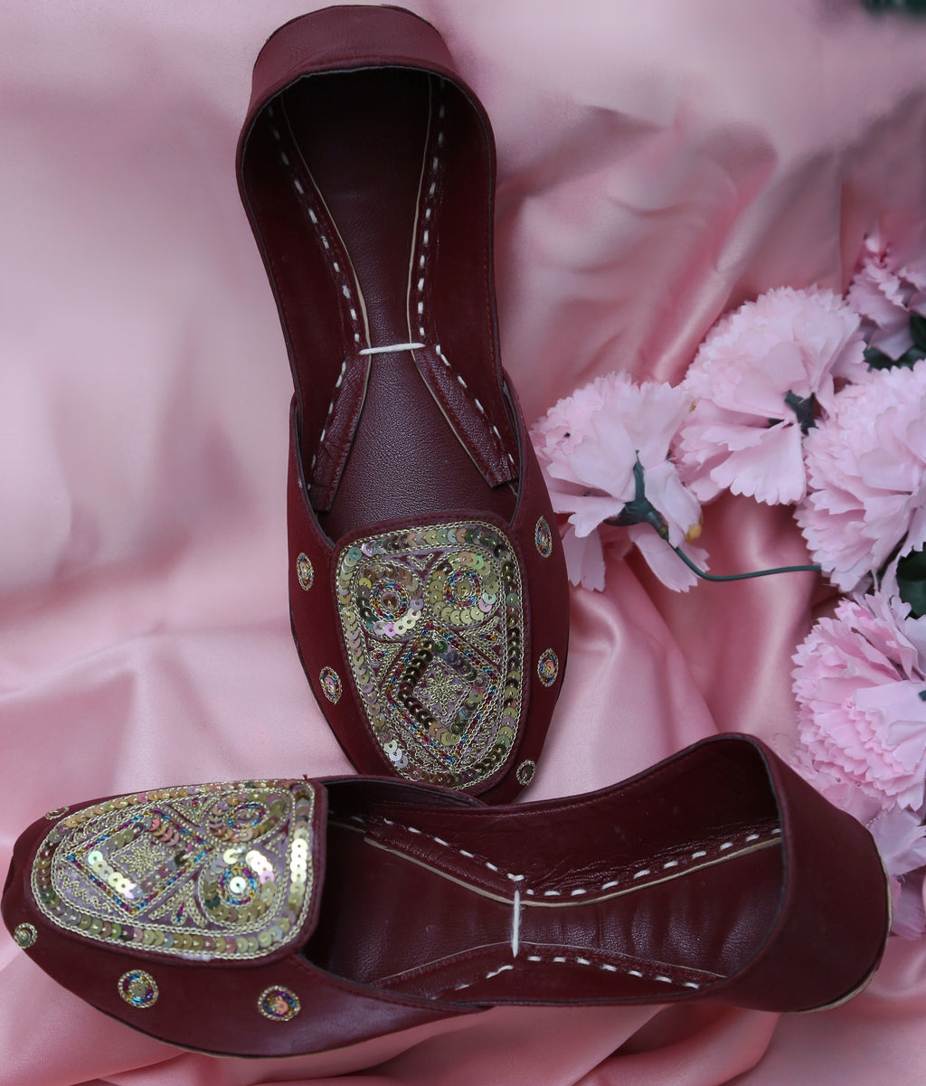 Saba Loafer (Ruby Maroon)