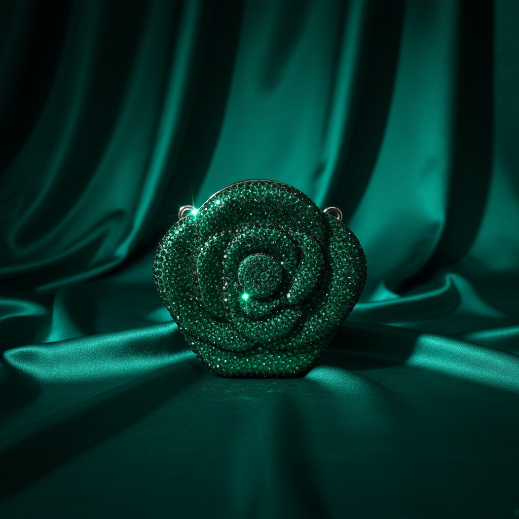Rosina Clutch (Emerald)