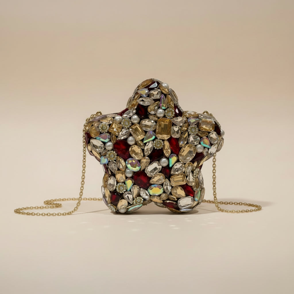 NoorèStar MiniClutch (Maroon)