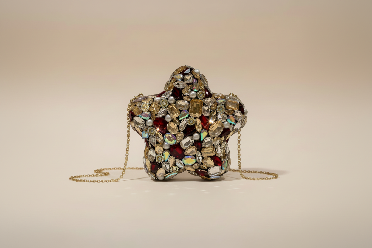 NoorèStar MiniClutch (Maroon)