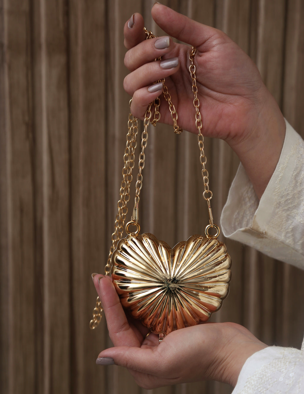 Dazzling Mini bag - Heart