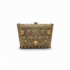 Manjoos Turkish Clutch B(Gold)
