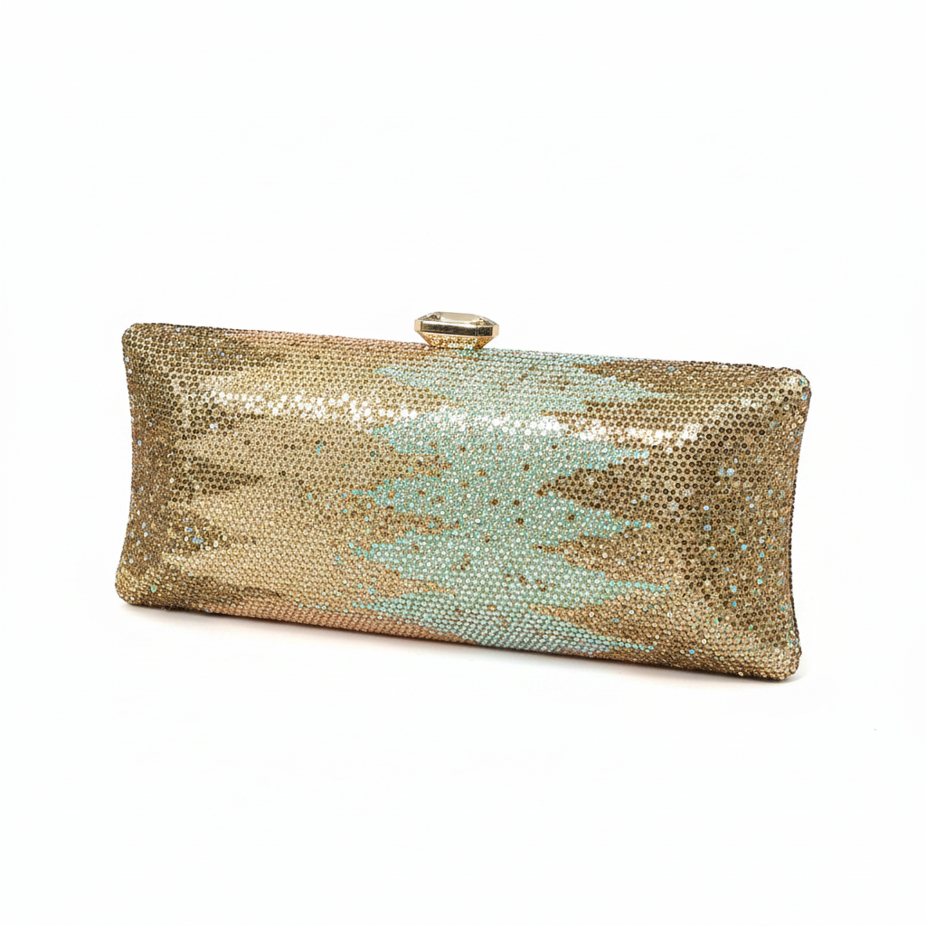 Crystallo Clutch (Gold)