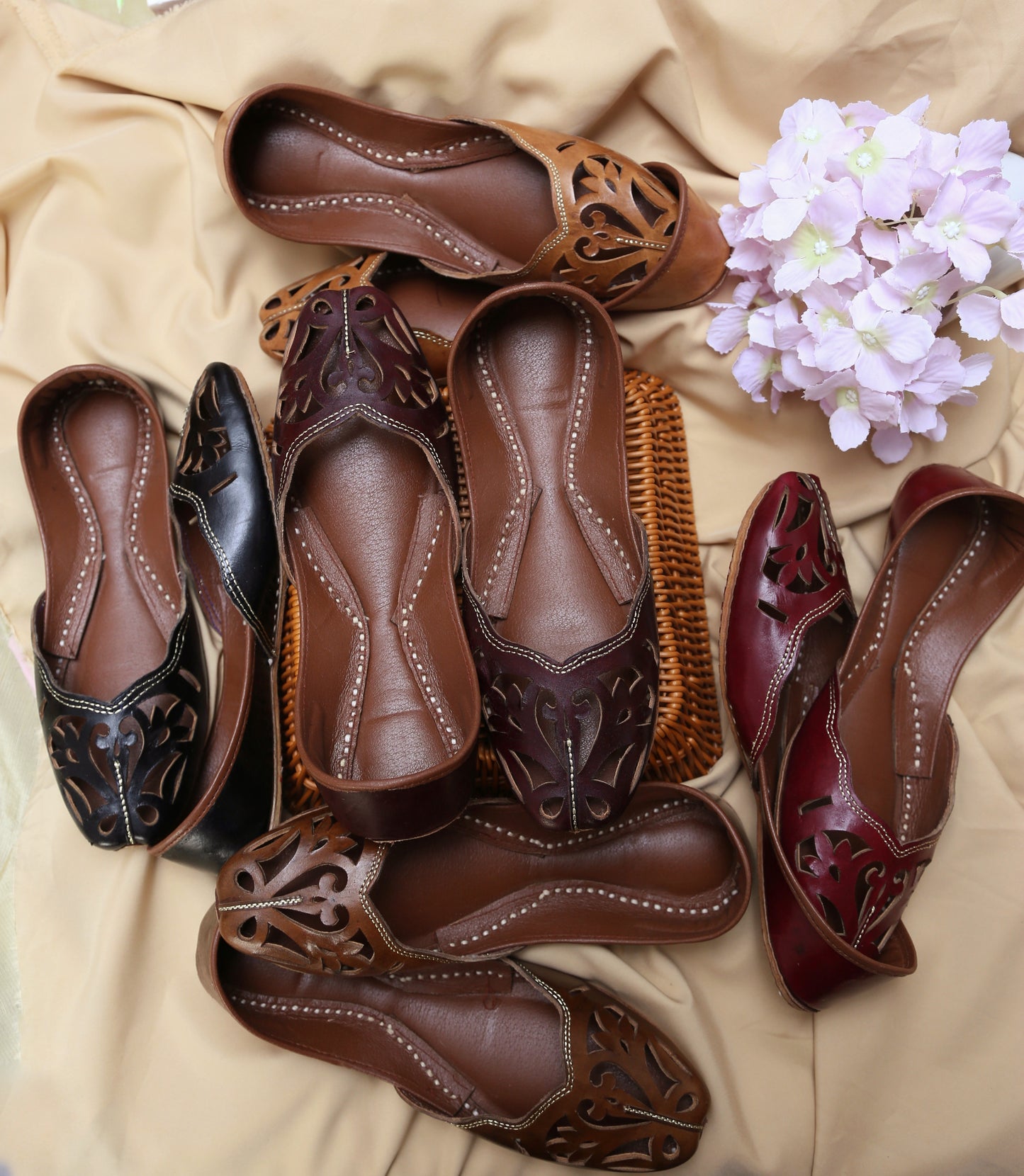 Kalamkar - Tan Brown