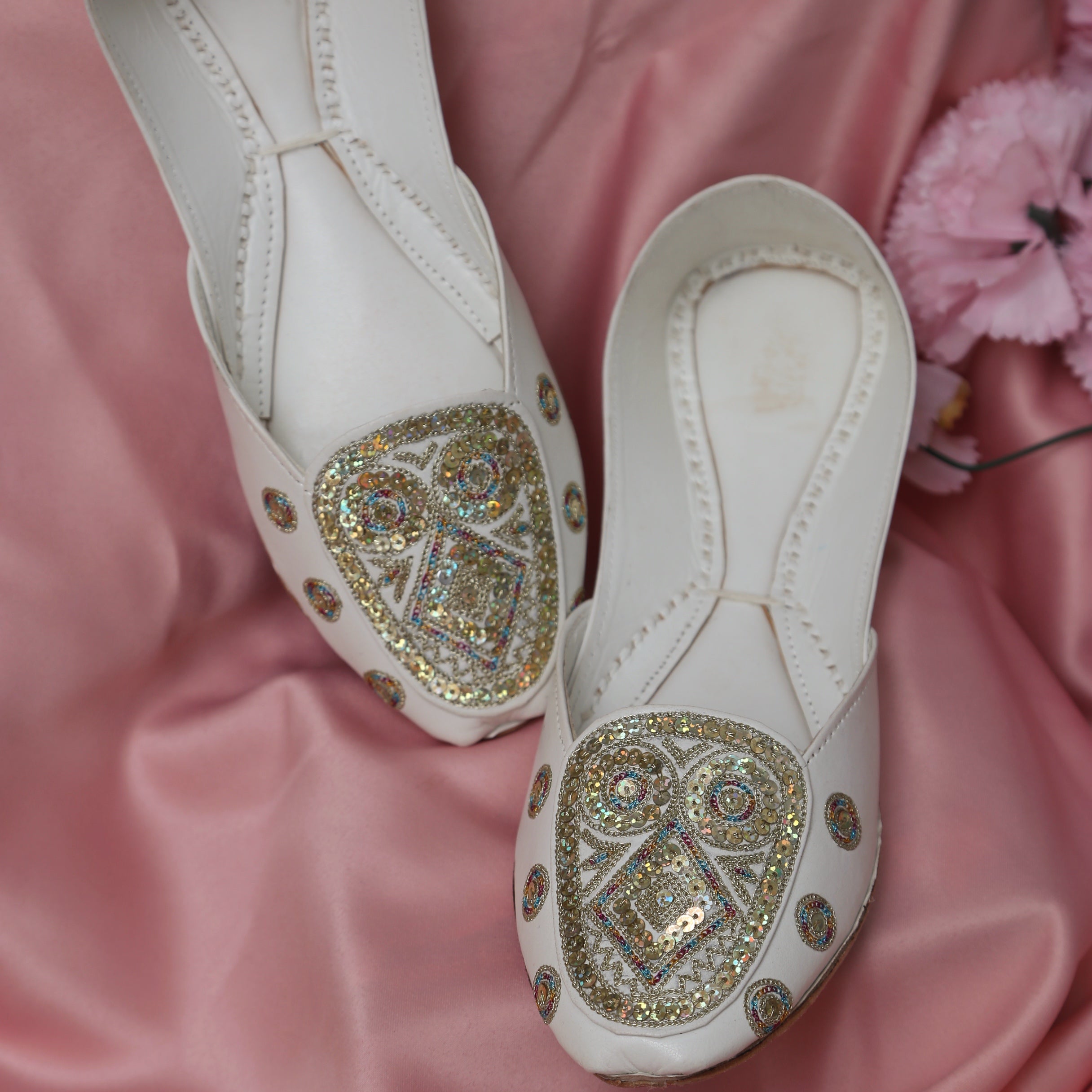 Saba Loafer (Pearl White)