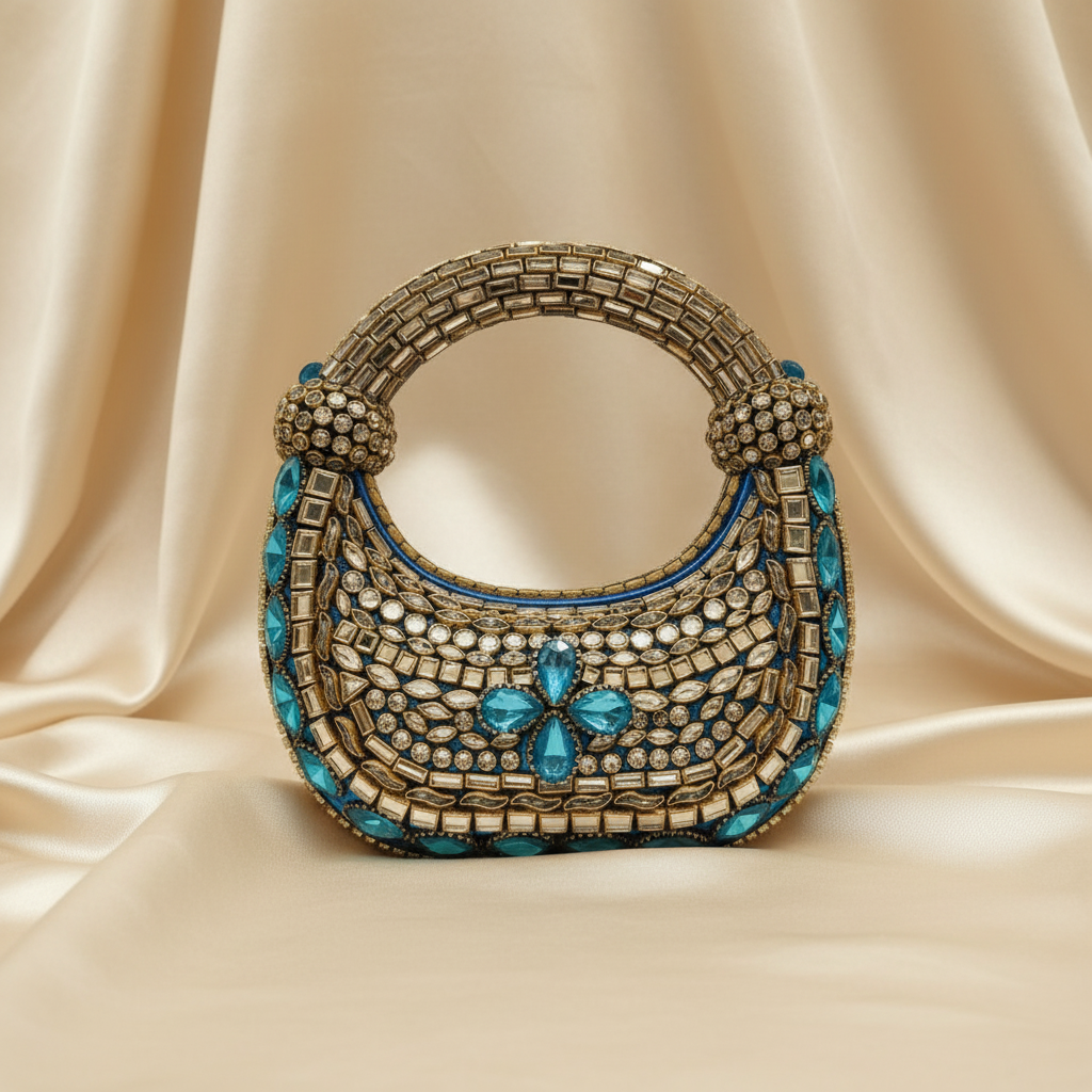 Kundan Neelo Clutch