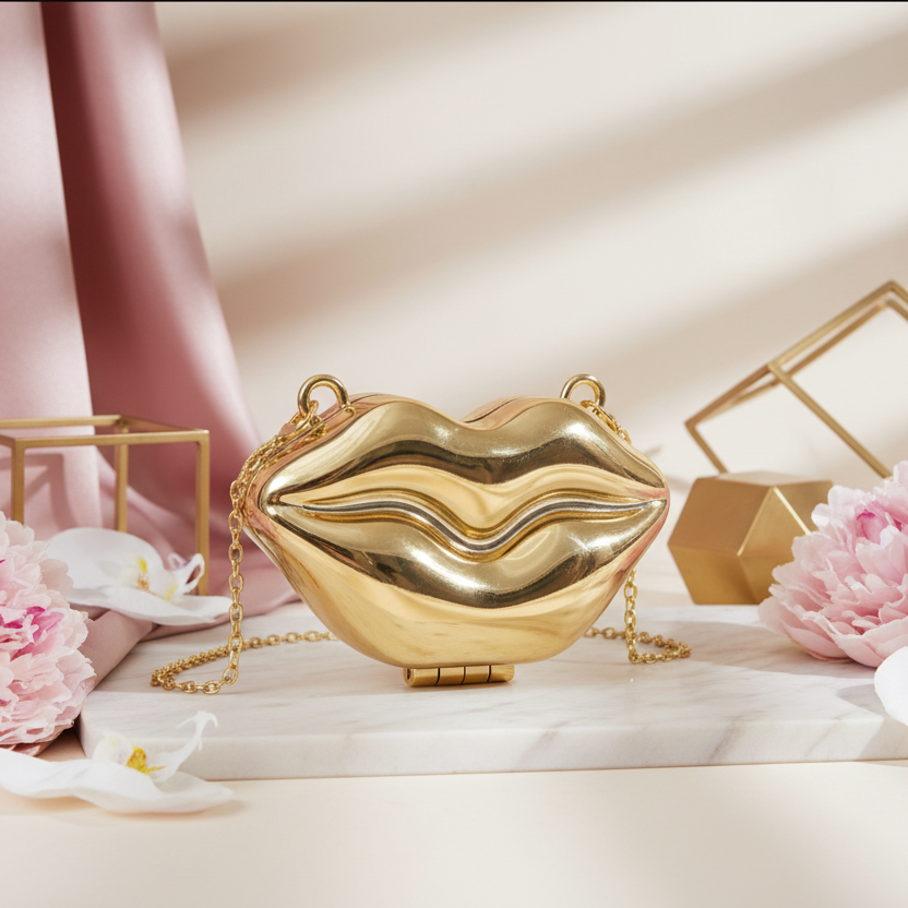 Dazzling Mini bag - Lips