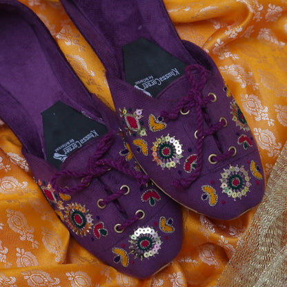 Brogues Violet