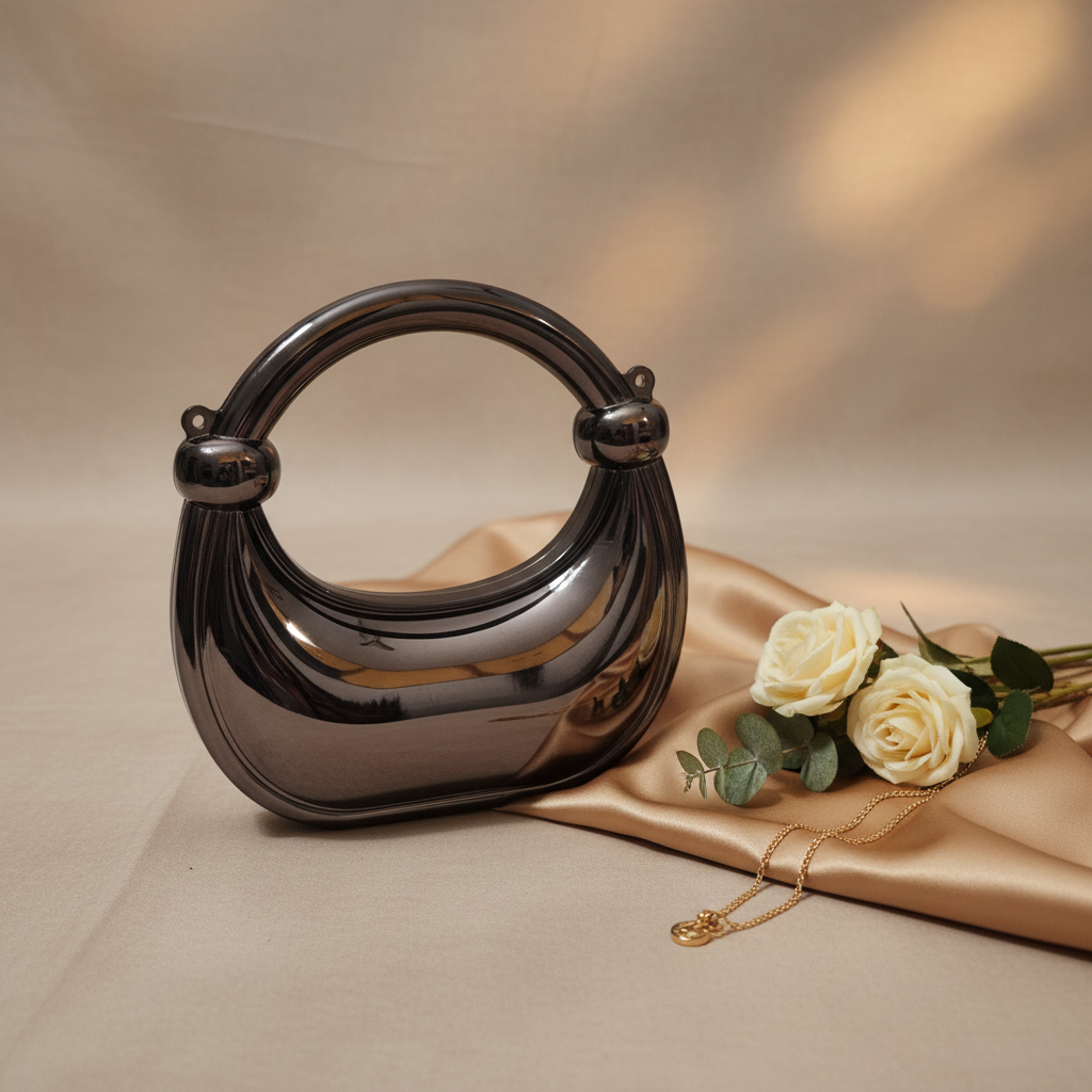 Dazzling Moon Mini Clutch (choco)