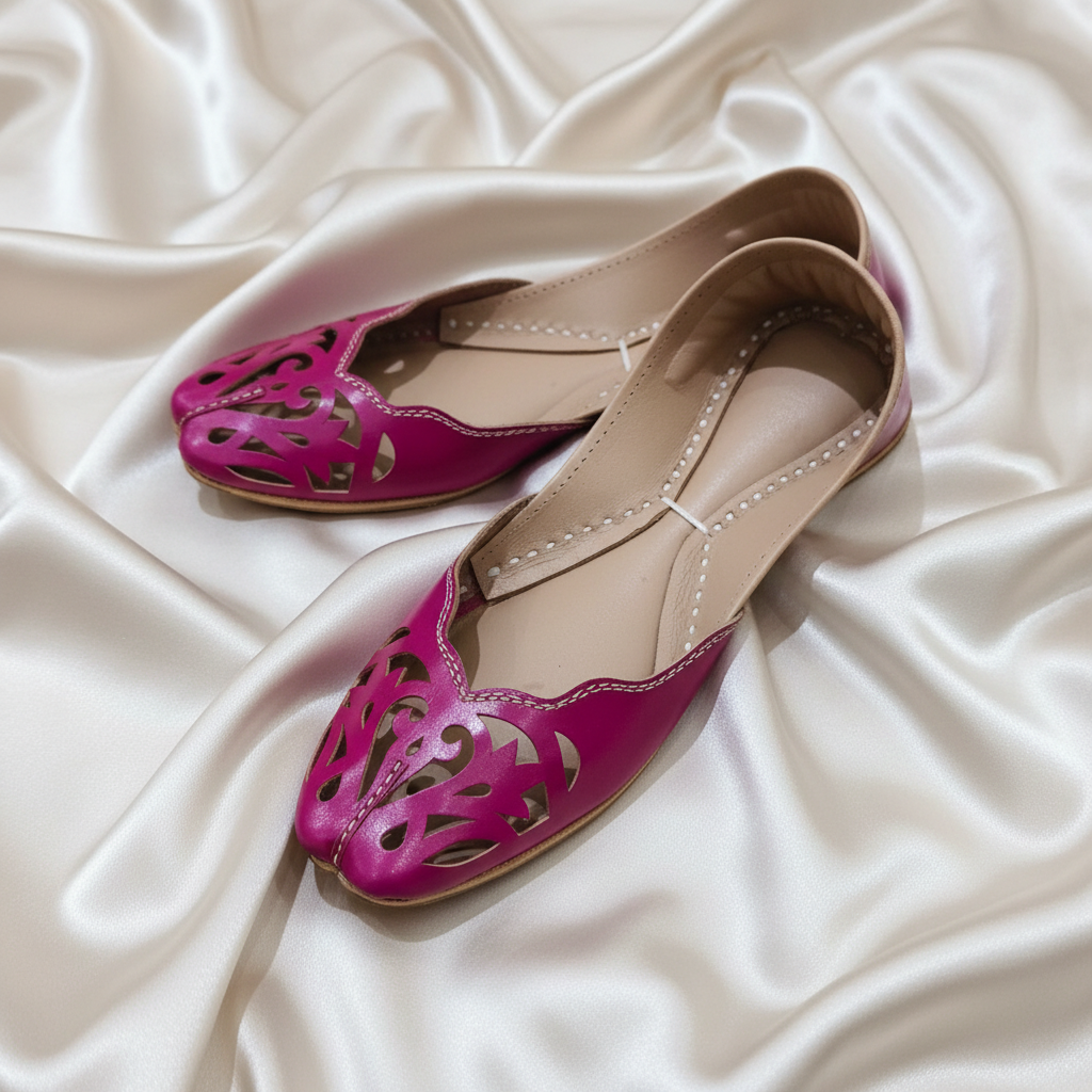Kalamkar - Shocking Pink