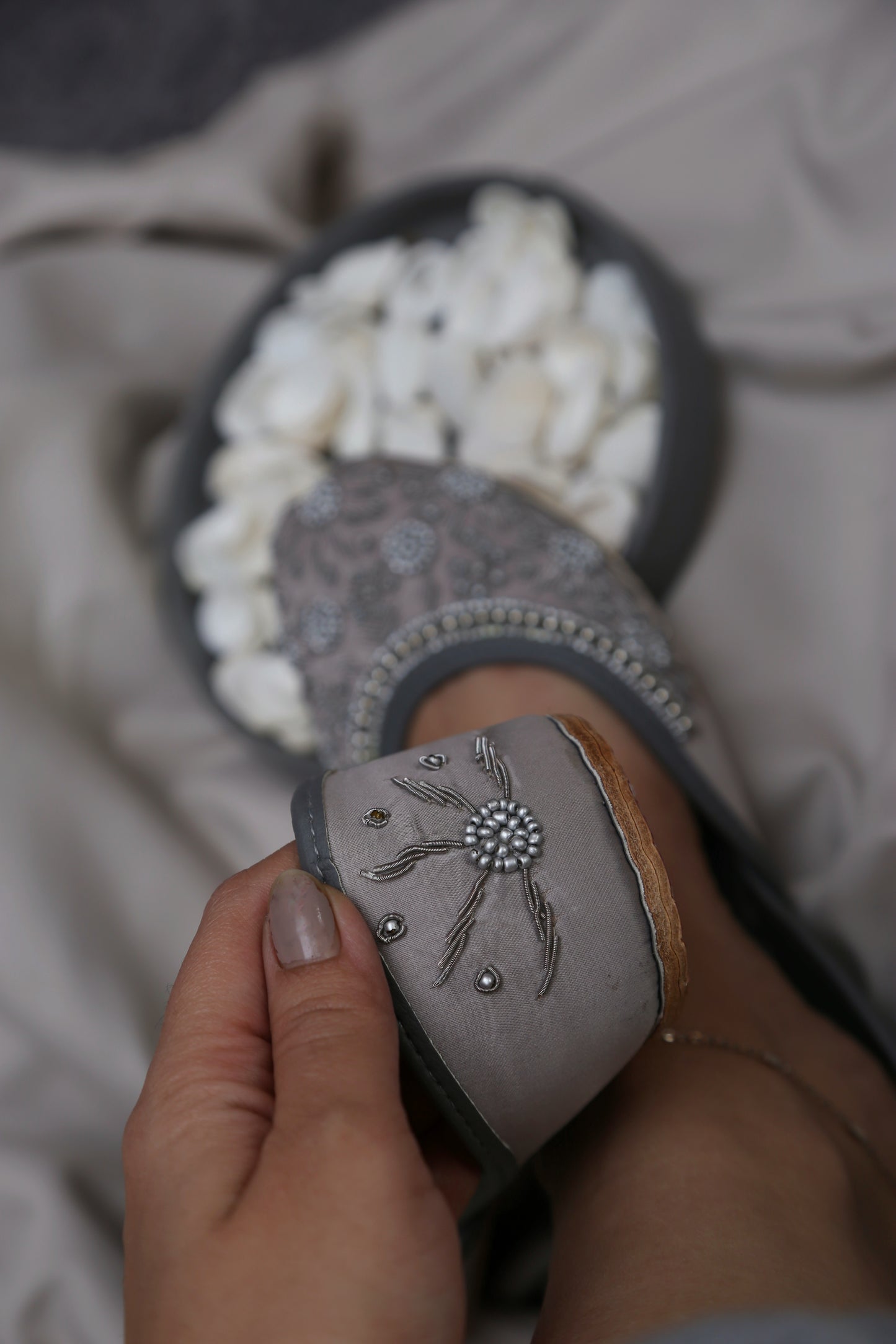 Metallic Grey Forest