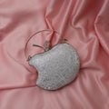 Apple Clutch (Silver)