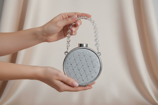 Hoor Clutch (Silver)