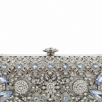 Manjoos Turkish Clutch (Silver)