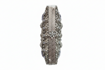 Manjoos Turkish Clutch (Silver)