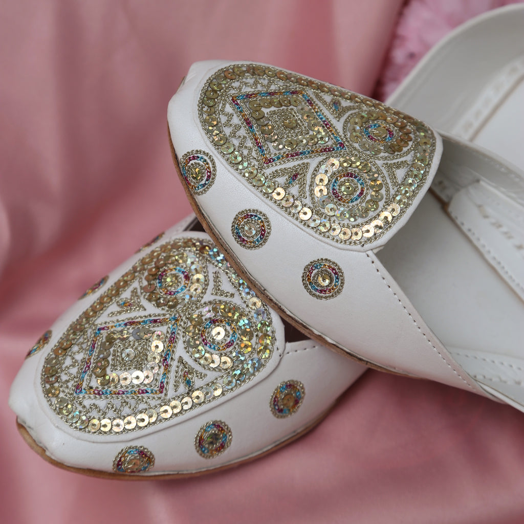 Saba Loafer (Pearl White)