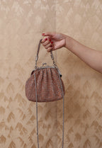 LuxeMesh Bag (Champagne)