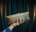 Crystallo Clutch (Gold)
