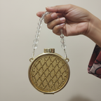 Hoor Clutch (Gold Mist)