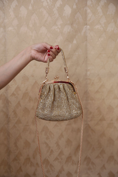 LuxeMesh Bag (LightGold)