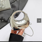 Dazzling Statement Mini Clutch(Silver)