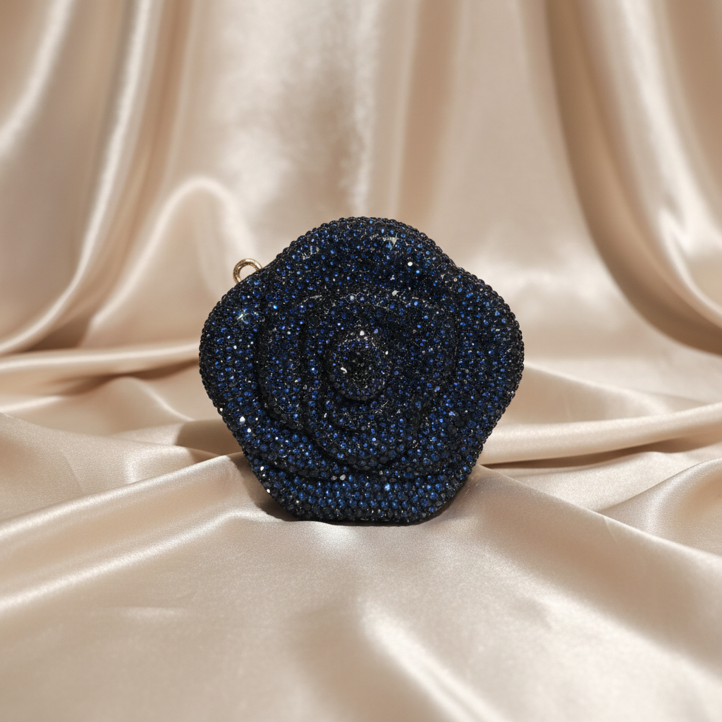 Rosina Clutch (Dark Navy)